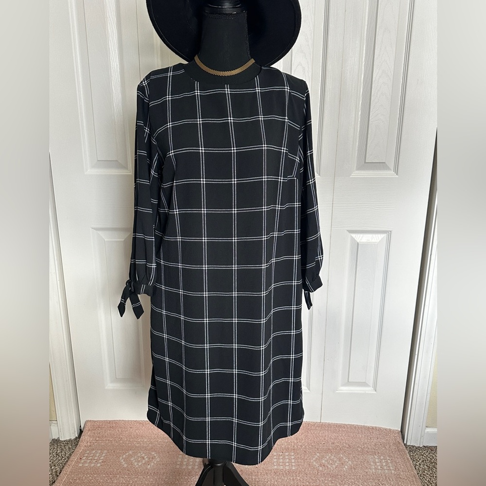 a new day Black and White Plaid Garment